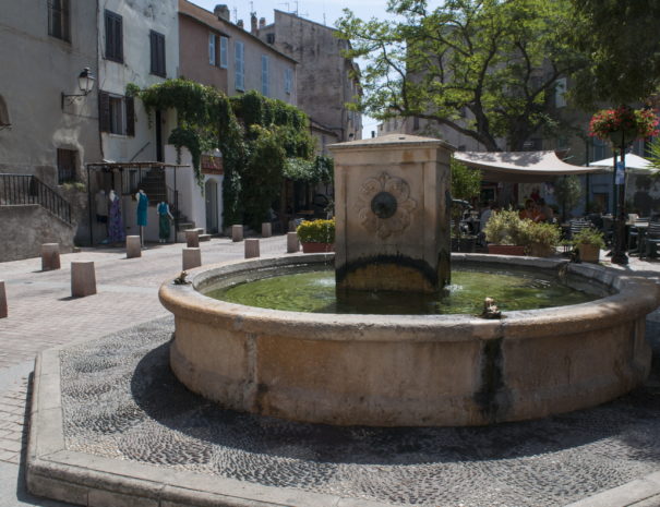 Place of Saint Florent in Haute Corse
