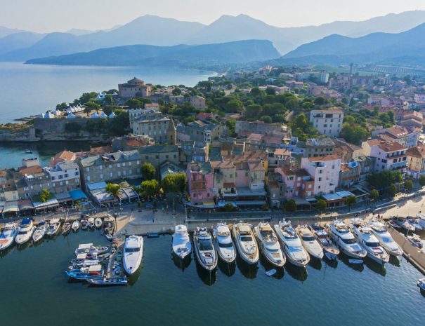 Saint Florent auf Korsika - Blick von Casa Nostra